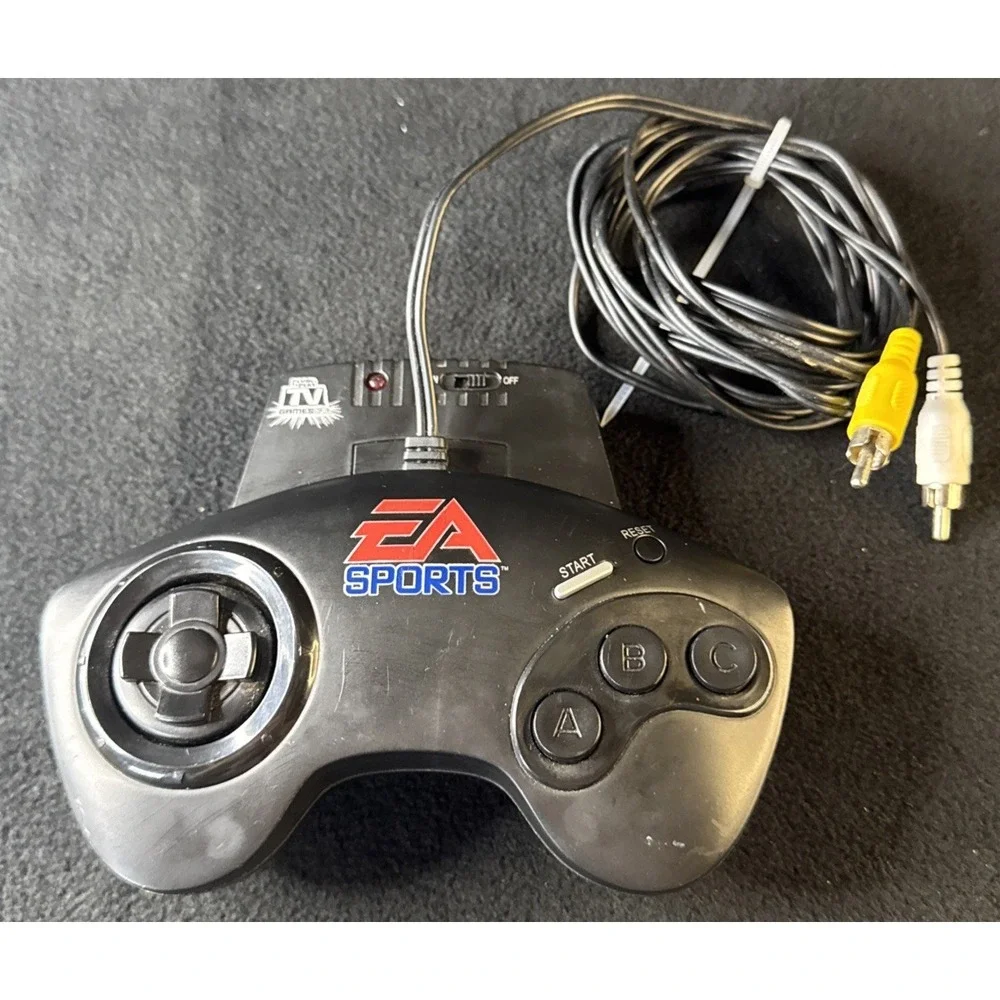 Vintage JAKKS PACIFIC Plug N Play TV Games EA Sports Madden & NHL Tested